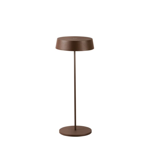 LAMPADA DA TAVOLO RICARICABILE LED COCKTAIL BRONZO 2,2W 192LM 3000K DIMM. IP54 29,5X12X12CM