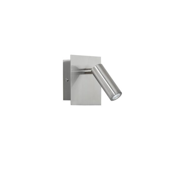 APPLIQUE LED DICKENS ORIENTABILE NICKEL 2,2W 220LM 3000K 11X11X9CM