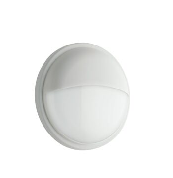 PLAFONIERA LED EVER BIANCA CON PALPEBRA TONDA 20W 2500LM CCT IP65 22,1X7,2CM