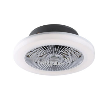 PLAFONIERA LED VENTILATORE FOEHN BIANCO 40W 4450LM CCT DIMM. Wi-Fi 50X16,5CM