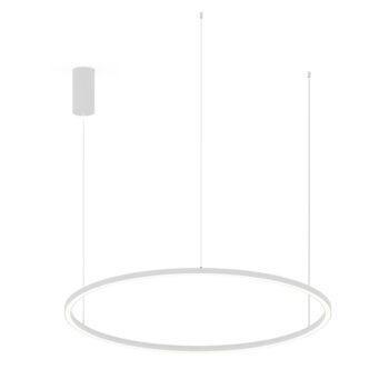 SOSPENSIONE LED HOOP BIANCA 60W 9000LM CCT 120X120X150CM