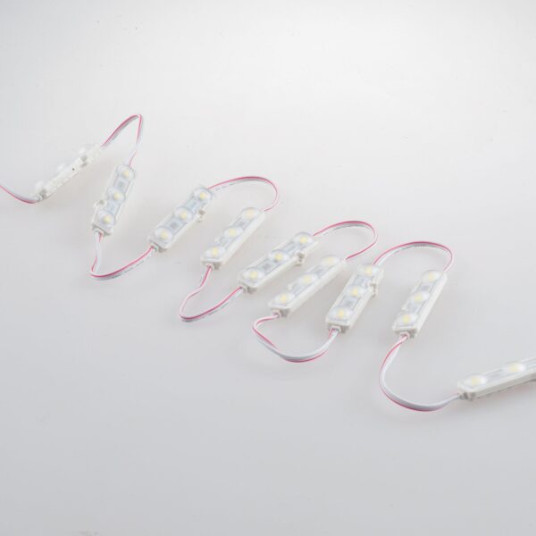 KIT 20 MODULI LED INSIGN DC12V LED 1,2W/M 120LM/M 6000K IP66 7,2X0,7X1,5CM