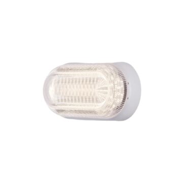 PLAFONIERA LED ISCHIA BIANCA 20W 2300LM CCT IP65 25,4X7CMX13,1CM