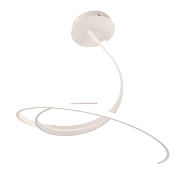 PLAFONIERA LED KINETIC BIANCA 40W 5440LM CCT 60X4X58CM