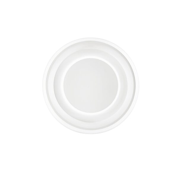 PLAFONIERA LED NURAX TONDA BIANCA 45W 6160LM CCT 49,5X9,6CM