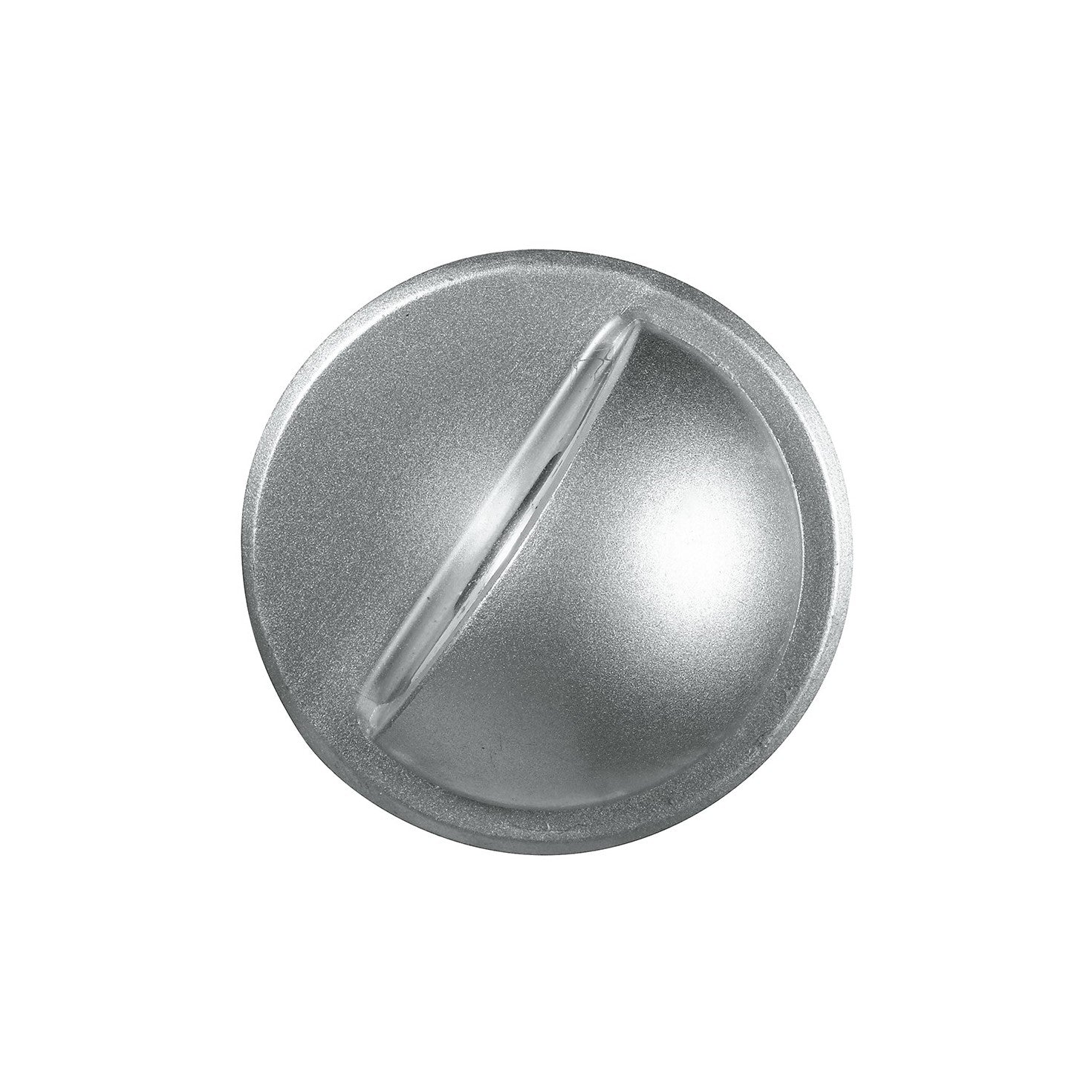 KIT 6 SEGNAPASSI A INCASSO CALPESTABILI LED RIDER DC SILVER 12V SILVER 6X0,6W 100LM 4000K IP65 3,33X