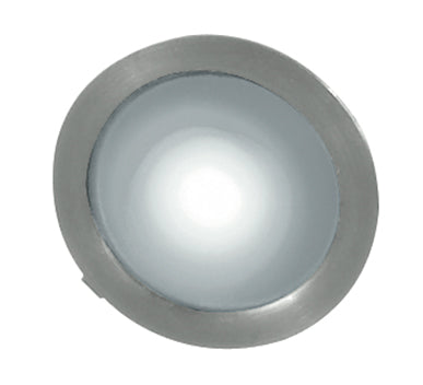 KIT 6 SEGNAPASSI A INCASSO CALPESTABILI LED RIDER ACCIAIO DC12V 6X0,6W RGB IP67 3X3,7CM