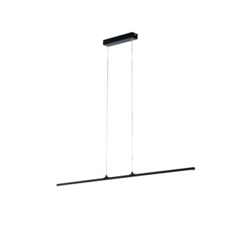 SOSPENSIONE LED SHANGHAI NERA 29W 3250LM 3000K 100X1,2X150CM