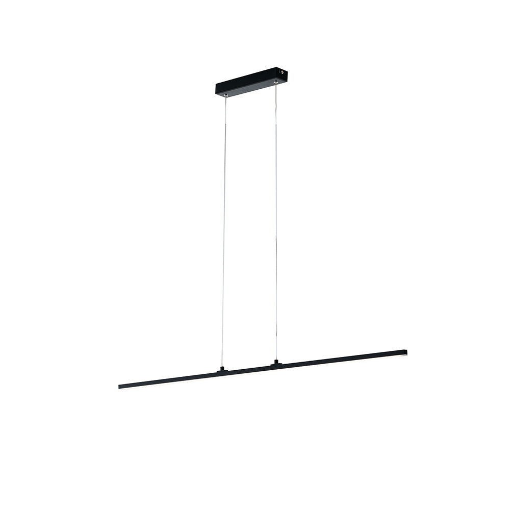 SOSPENSIONE LED SHANGHAI NERA 29W 3250LM 4000K 100X1,2X150CM