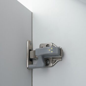 COPRICERNIERA TRIGGER GRIGIO LED 0,2W DC12V 4000K 2X1,54X4,9CM