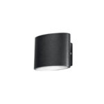 APPLIQUE BIEMISSIONE LED BOXTER NERA 2X4W 960LM CCT IP44 12,9X8,5X10CM