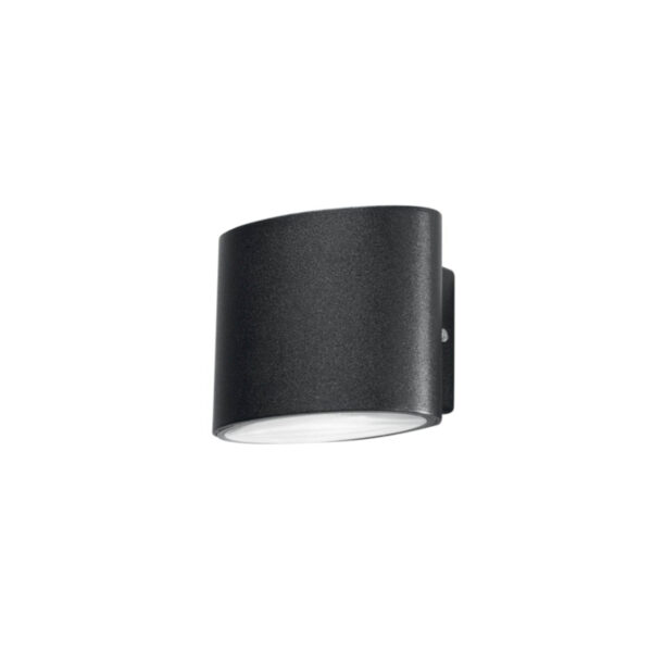 APPLIQUE BIEMISSIONE LED BOXTER NERA 2X4W 960LM CCT IP44 12,9X8,5X10CM