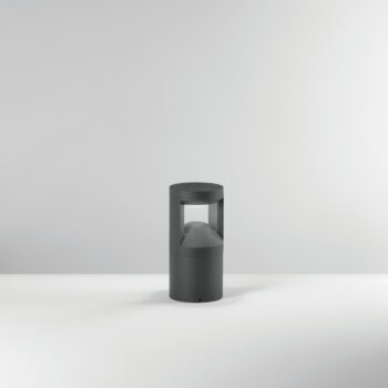 PALETTO LED WAMI ANTRACITE 12W 1530LM CCT IP65 12X25CM