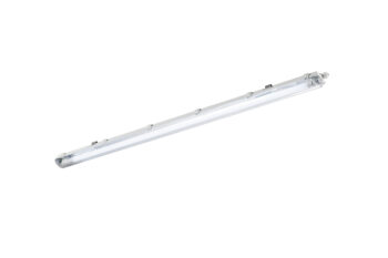 PLAFONIERA STAGNA LED ATLANTIC SILVER 1XT8 INCLUSO IP65 120CM