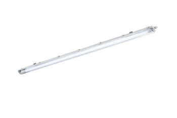 PLAFONIERA STAGNA LED ATLANTIC SILVER 1XT8 INCLUSO IP65 150CM