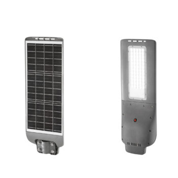 FARO SOLARE STRADALE LED AUREUS ANTRACITE 20W 1600LM 3000K CON PANNELLO SOLARE INCORPORATO IP65 65,8