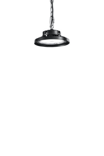 PLAFONIERA LED AVROCAR NERA IN ALLUMINIO 100W 15000LM 4000K D235MM