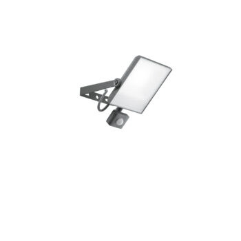 PROIETTORE LED AXEL SILVER 30W 3300LM CCT CON SENSORE IP44 17,3X5,8X26,3CM