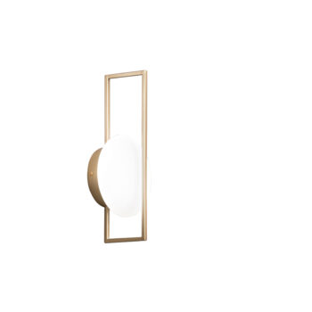 APPLIQUE LED FOBOS ORO 12W 1900LM CCT 10X34,5CM