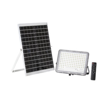 PROIETTORE GLASER 3500LM 4000K CON PANNELLO SOLARE BATTERIA 3.2V 24Ah IP65 28,25X4,77X25,25CM