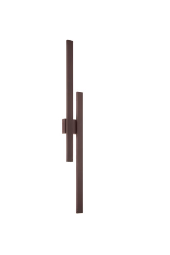 APPLIQUE LED HERCULES CORTEN IN ALLUMINIO E DIFFUSORE IN PC 47W 6800LM CCT 2700/3500/4000K IP65 60X170X1420MM