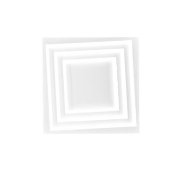 PLAFONIERA LED HYPNOTIC BIANCA 60W 8800LM CCT 47X47x5,5CM