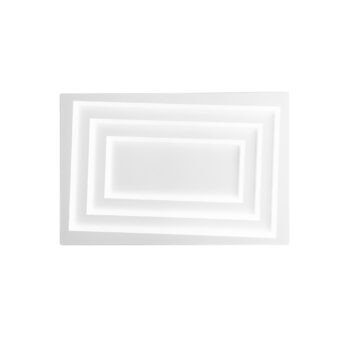 PLAFONIERA LED HYPNOTIC BIANCA 55W 7040LM CCT 60X6X40CM