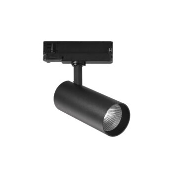 FARO BINARIO PLANE NERO LED 30W 3600LM 3000K 7X15CM