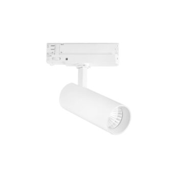 FARO BINARIO PLANE BIANCO LED 20W 2400LM 3000K 6X15CM