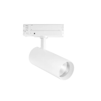 FARO BINARIO PLANE BIANCO LED 30W 3600LM 4000K 7X15CM