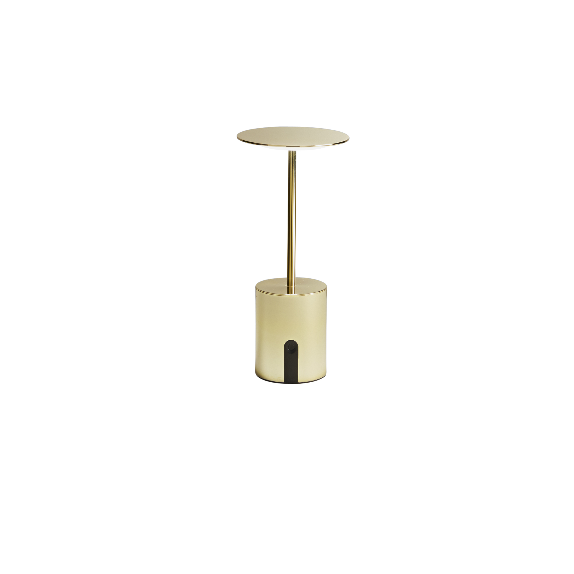 LAMPADA DA TAVOLO RICARICABILE LED LIBERTY ORO 2W 300LM 3000K DIMM. IP44 10X22CM