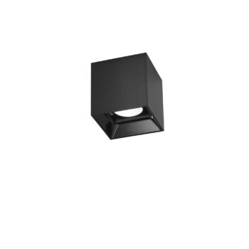 PLAFONIERA A LED NERA QUADRATA 20W 2800LM CCT 11,5X11,5X11,6CM