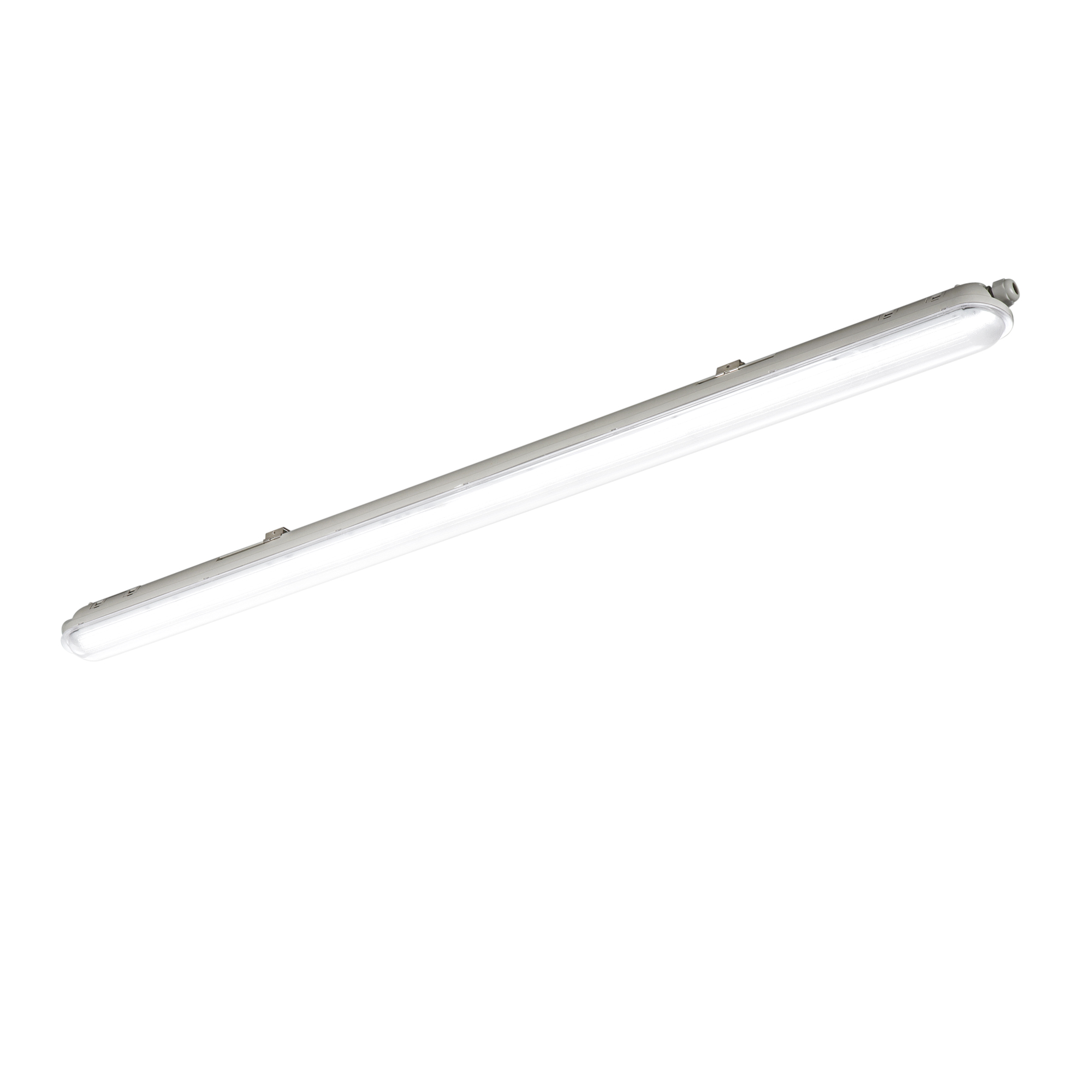 PLAFONIERA LED STAGNA NAUTILUS SILVER DALI 40W 5400LM 4000K IP65 118X6,1X7,2CM