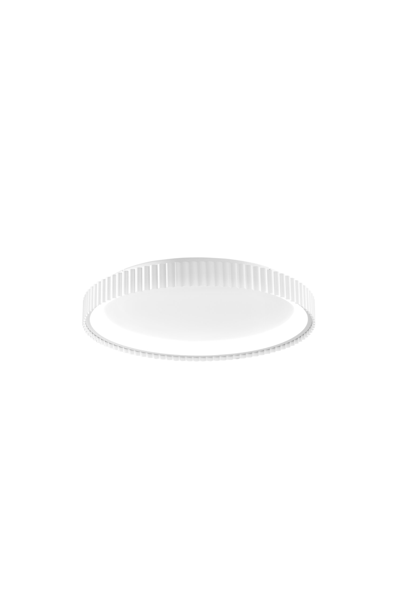 PLAFONIERA LED NIKE BIANCA IN METALLO 40W 5840LM DIP-CCT 2700/3200/4000K D49,5XH5CM