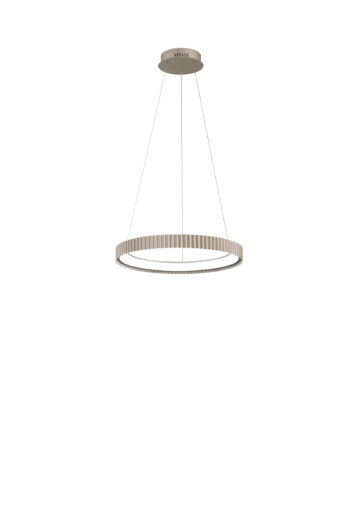 SOSPENSIONE LED NIKE ORO IN METALLO 40W 5840LM DIP-CCT 2700/3200/4000K D49,5XH5CM