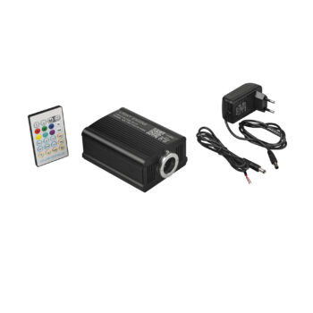 PROIETTORE LED OPTICAL KPA-16W RGBW COLOR CHANGING&TWINKLE EFFECT DC12V + ADAPTOR 220V 55X95X180MM