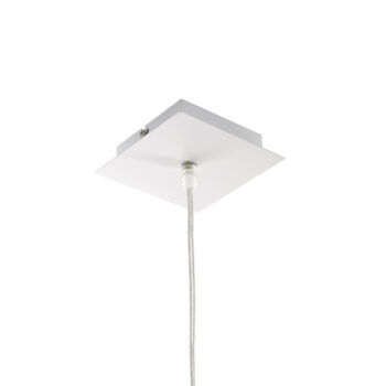 CAVO SOSPENSIONE PANNELLO LED 150CM + SCATOLA DI CONNESSIONE 12X12X6CM