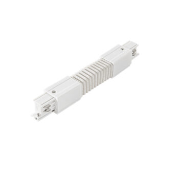 CONNESSIONE FLESSIBILE LINEARE PER BINARIO TRIFASE RAIL BIANCO 3,78X3,44X4,2CM