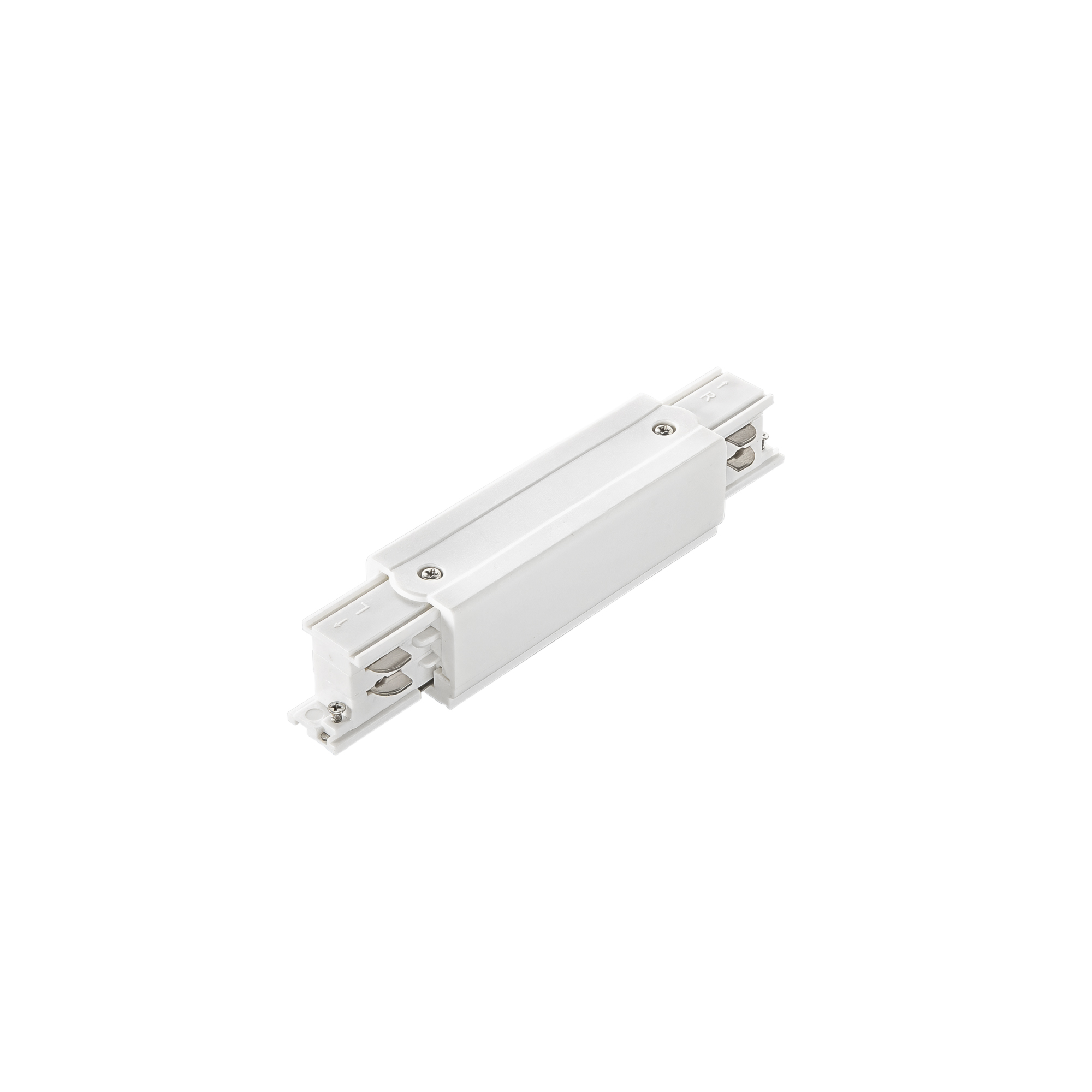 CONNESSIONE LINEARE PER BINARIO TRIFASE RAIL BIANCO 18,17X3,44X4,2CM