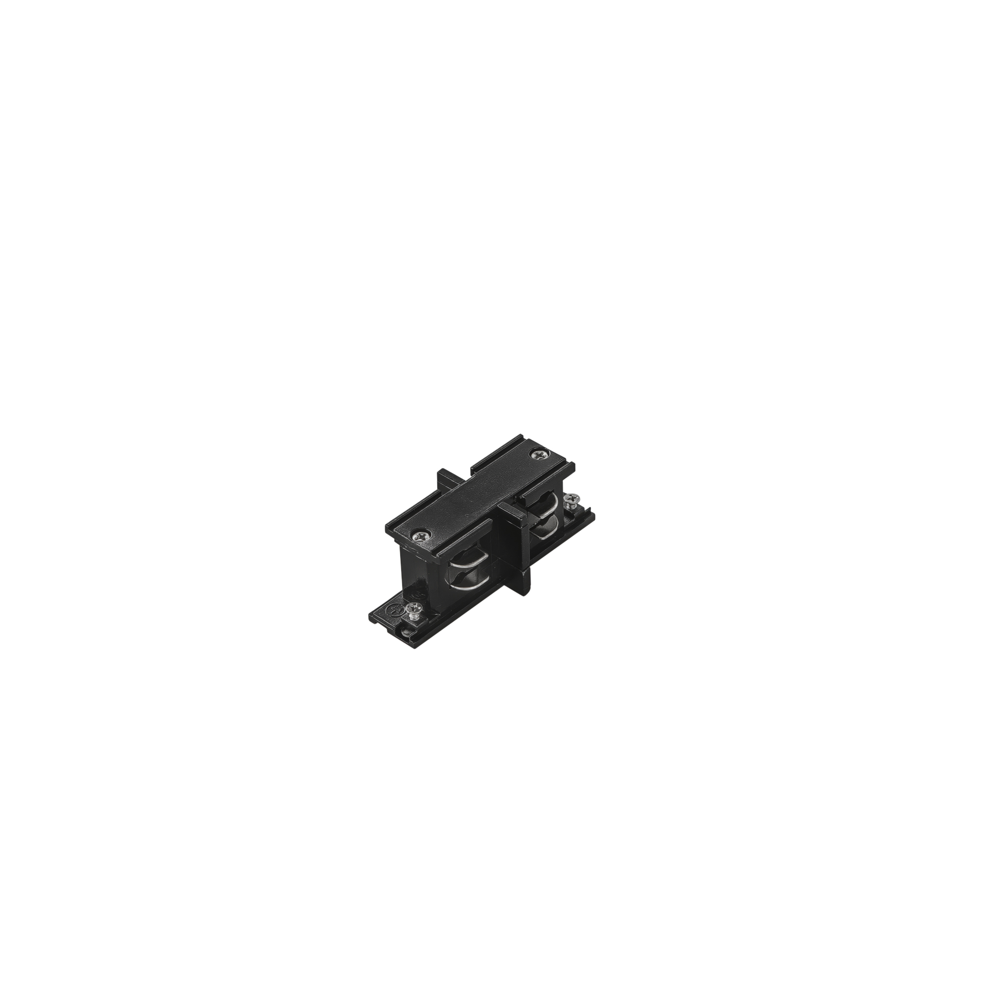 CONNESSIONE LINEARE A SCOMPARSA PER BINARIO TRIFASE RAIL NERO 8,5X3CM