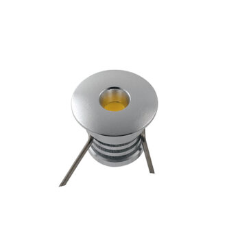 INCASSO LED STARLIGHT DC12V BIANCO E SILVER 0,2W BLU E ACCESSORI INCLUSI 1,8X1,4CM