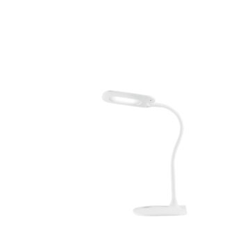 LAMPADA DA LETTURA LED DARWIN BIANCA CON BRACCIO ORIENTABILE 4,8W 700LM 4000K DIMMERABILE 16X16X53,5