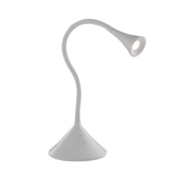 LAMPADA DA LETTURA LED NEWTON BIANCA 3,2W 300LM 4000K 13X13X51CM