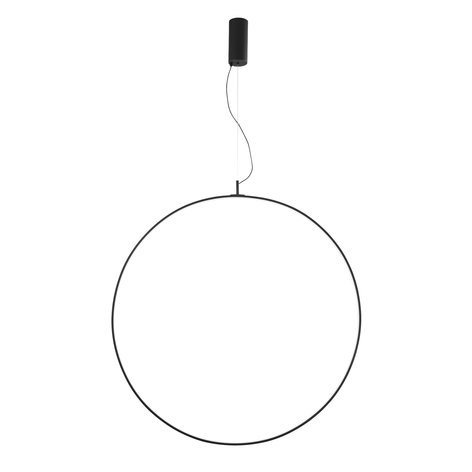 SOSPENSIONE LED TOORX NERA 50W 5500LM CCT 120X2CM