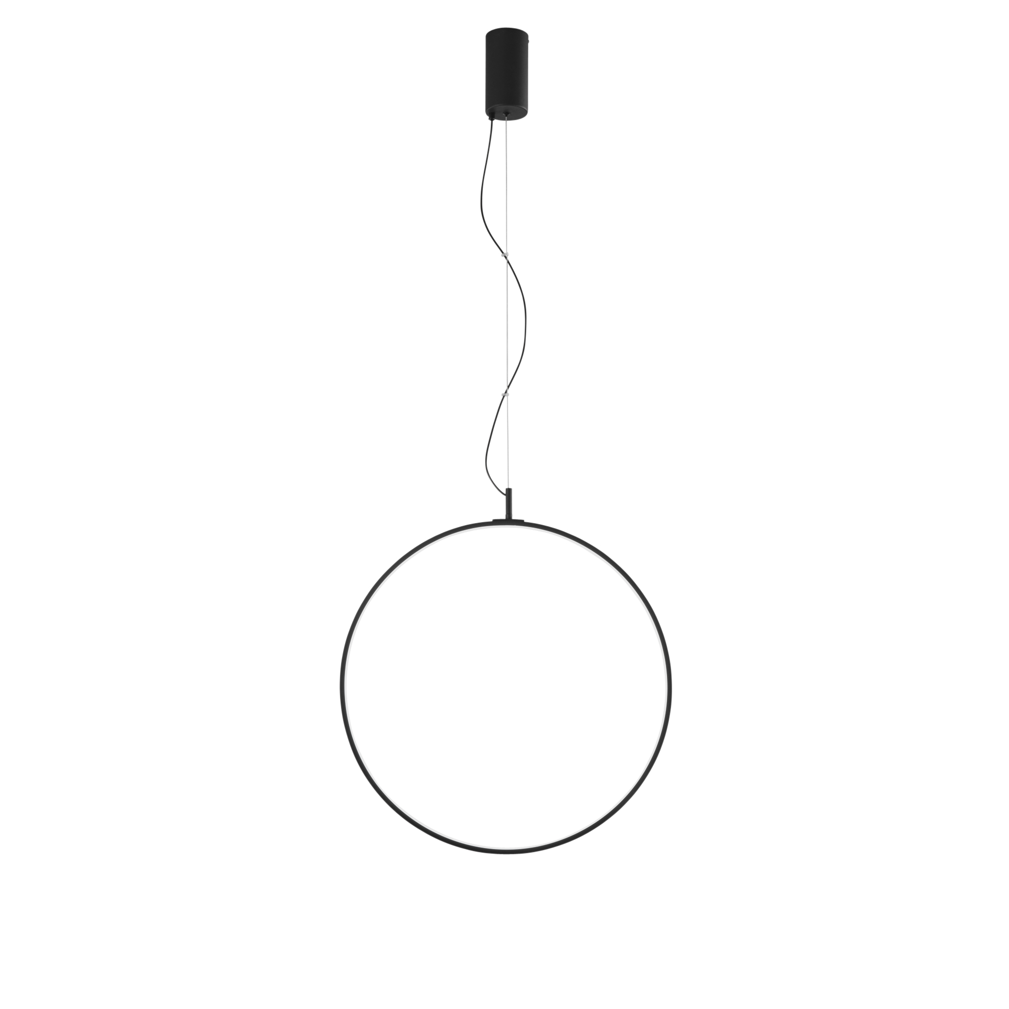 SOSPENSIONE LED TOORX NERA 30W 3300LM CCT 60X2CM