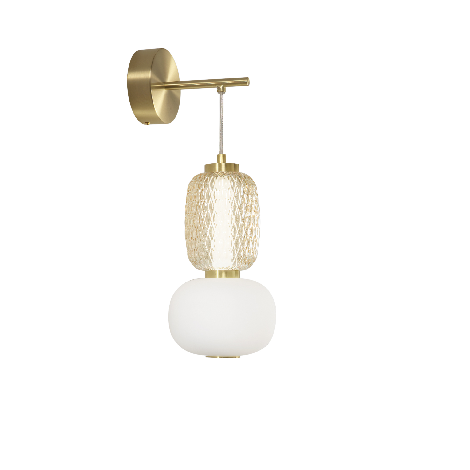 APPLIQUE LED TOTEM ORO 18W 2000LM 3000K 22X55CM