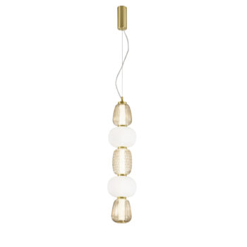 SOSPENSIONE LED TOTEM ORO 36W 3800LM 3000K 17X241CM