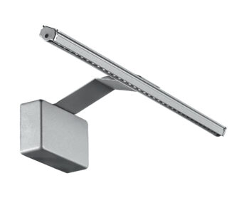 APPLIQUE LED ALCOR SILVER 5W 550LM 3000K 30,5X15X10CM