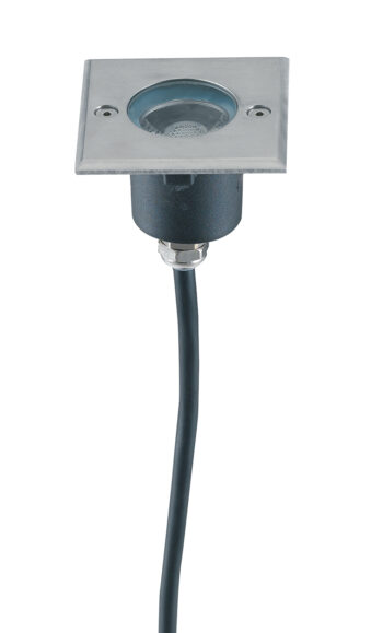 FARO A INCASSO CALPESTABILE LED WALK ACCIAIO QUADRATO 3W 375LM 4000K IP67 7X7X6,6CM