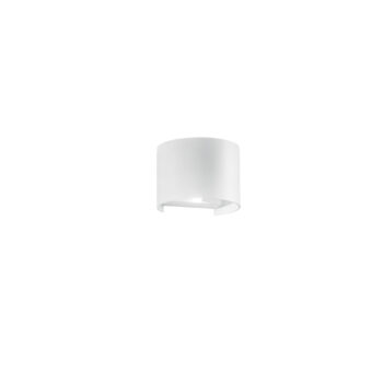 APPLIQUE BIEMISSIONE LED DELTA BIANCA 2X5W 700LM CCT IP54 14X12X10CM